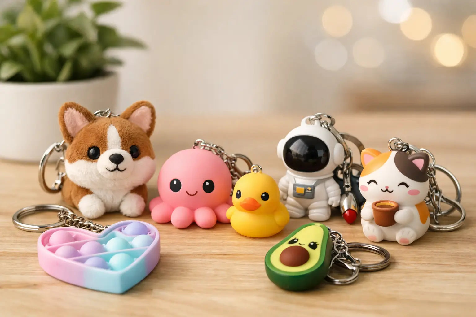 Cute Keychain Toys for Gifts That Get Kept