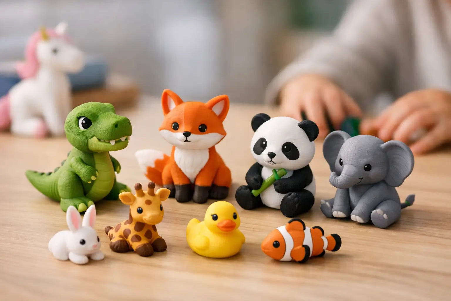 3D Printed Animal Toys for Kids That Charm