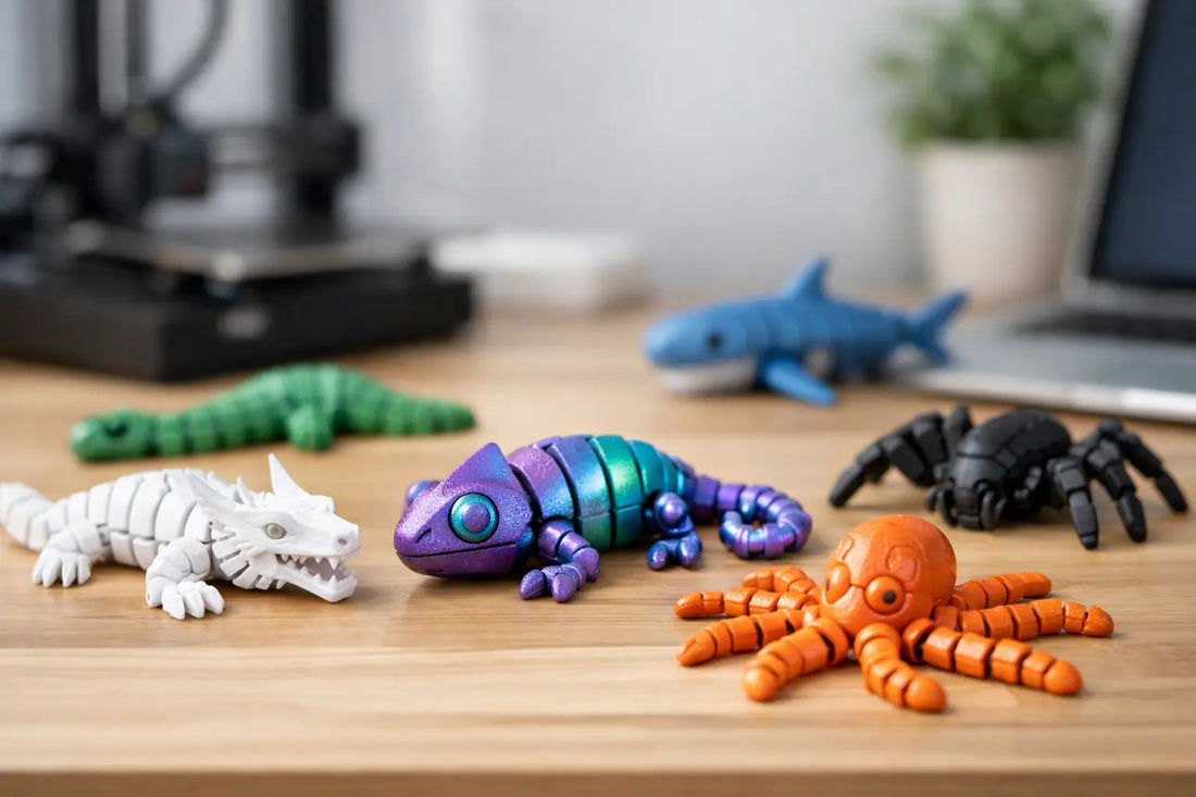 Why 3D Printed Articulated Fidget Toys Charm