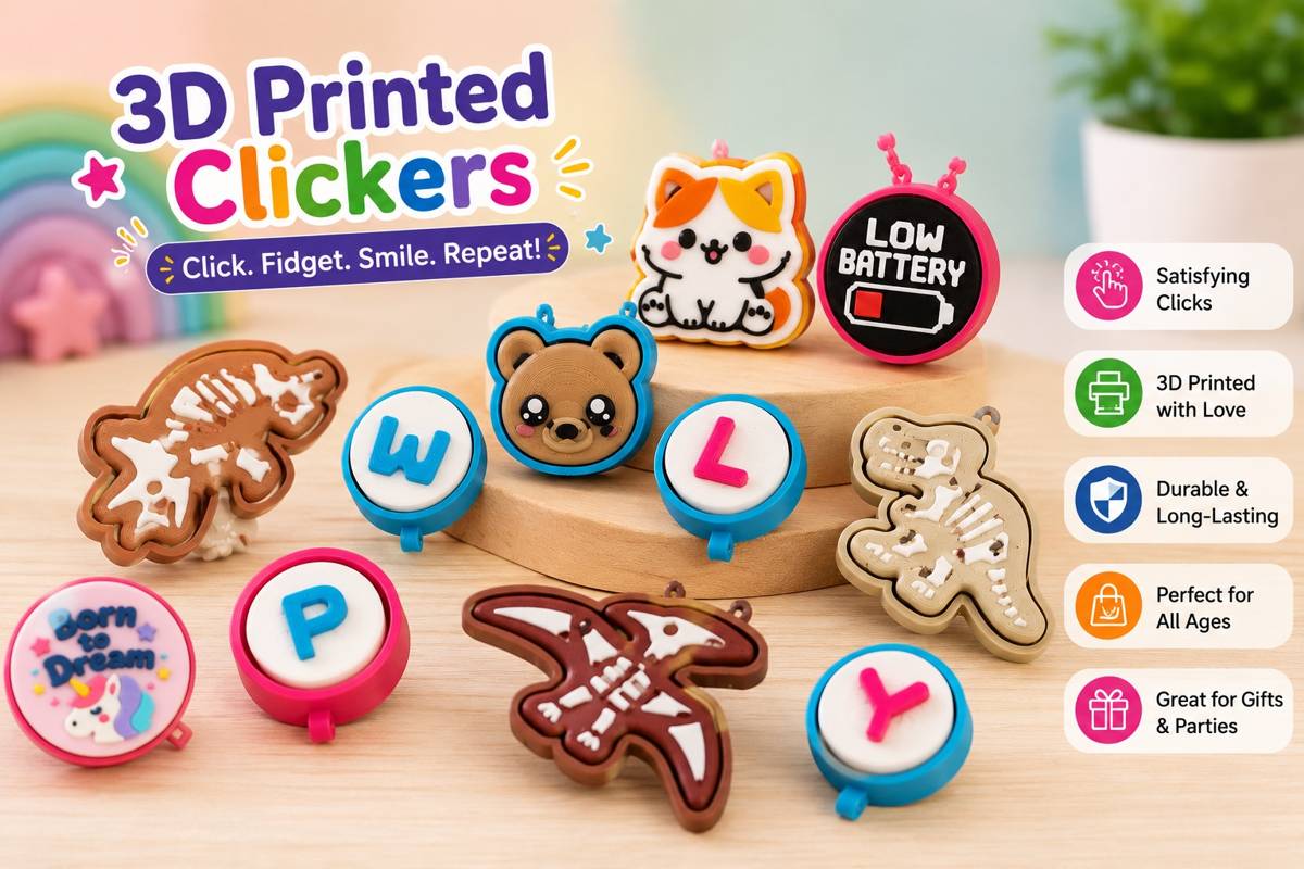 3D Printed Clickers