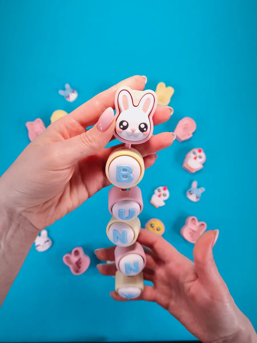 Customised 3D Chain clickers – Personalised with Your Name