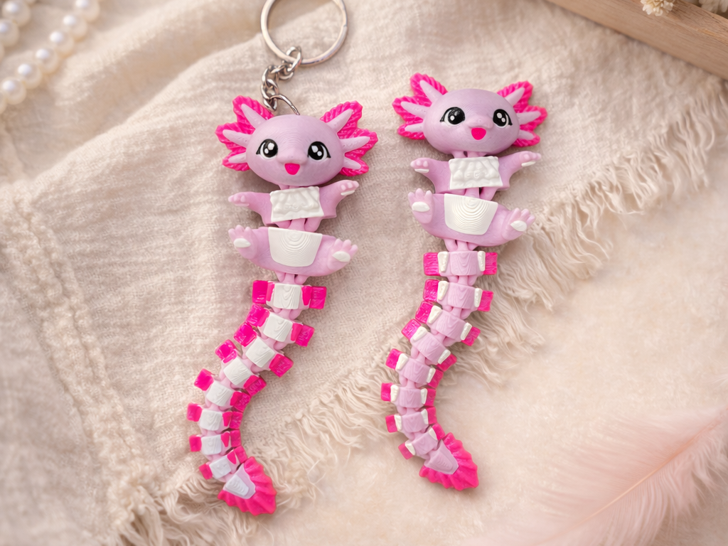 Fuffy Tail Axolotl Wigglenest Fluffy Tail