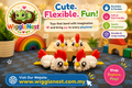 Flexi Mini Rooster Wigglenest Mini Wigglenest