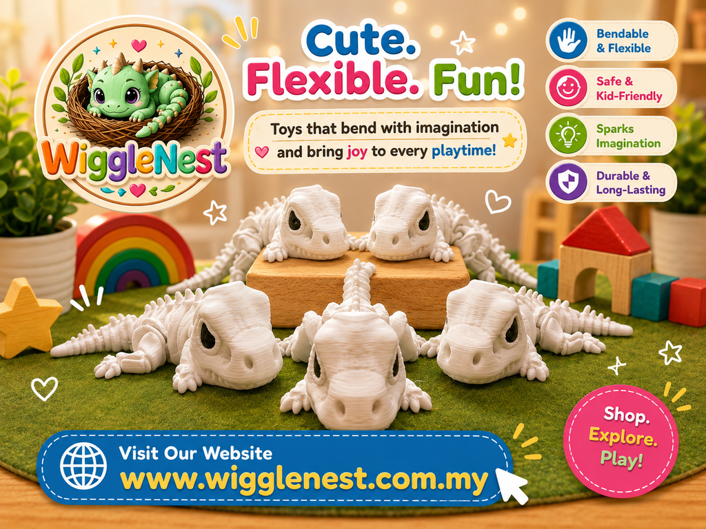 T-rex Fossil Wigglenest Mini Wigglenest