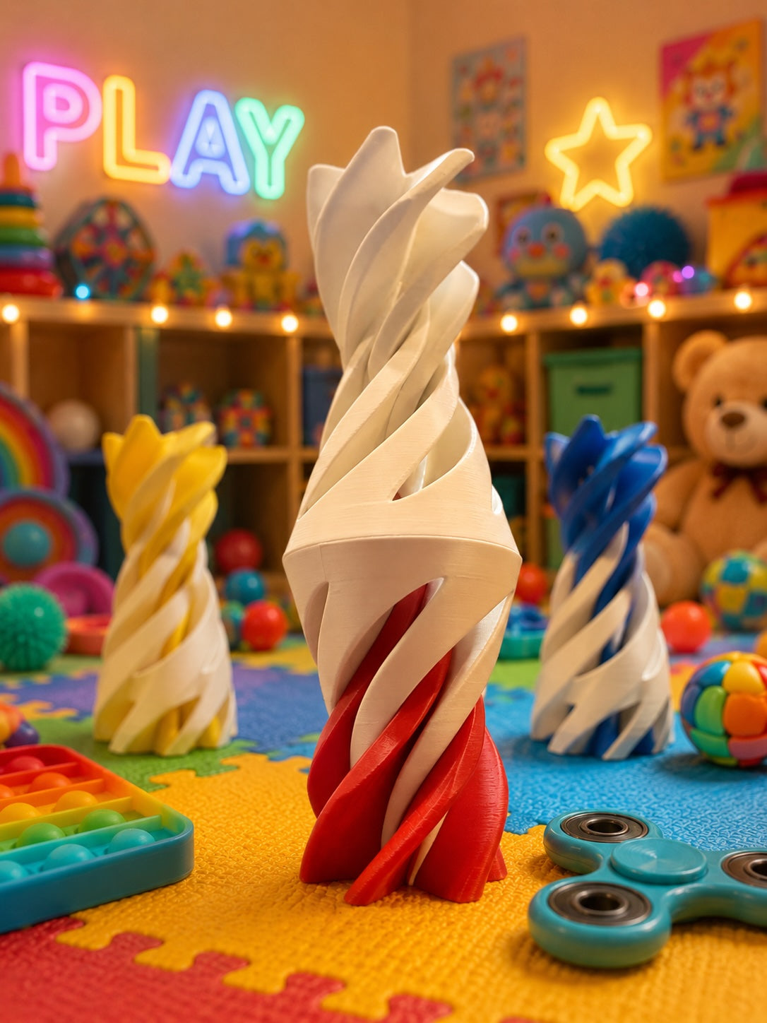 Fidget Twisty Cone Wigglenest Fidget Toys