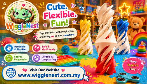 Fidget Twisty Cone Wigglenest Fidget Toys
