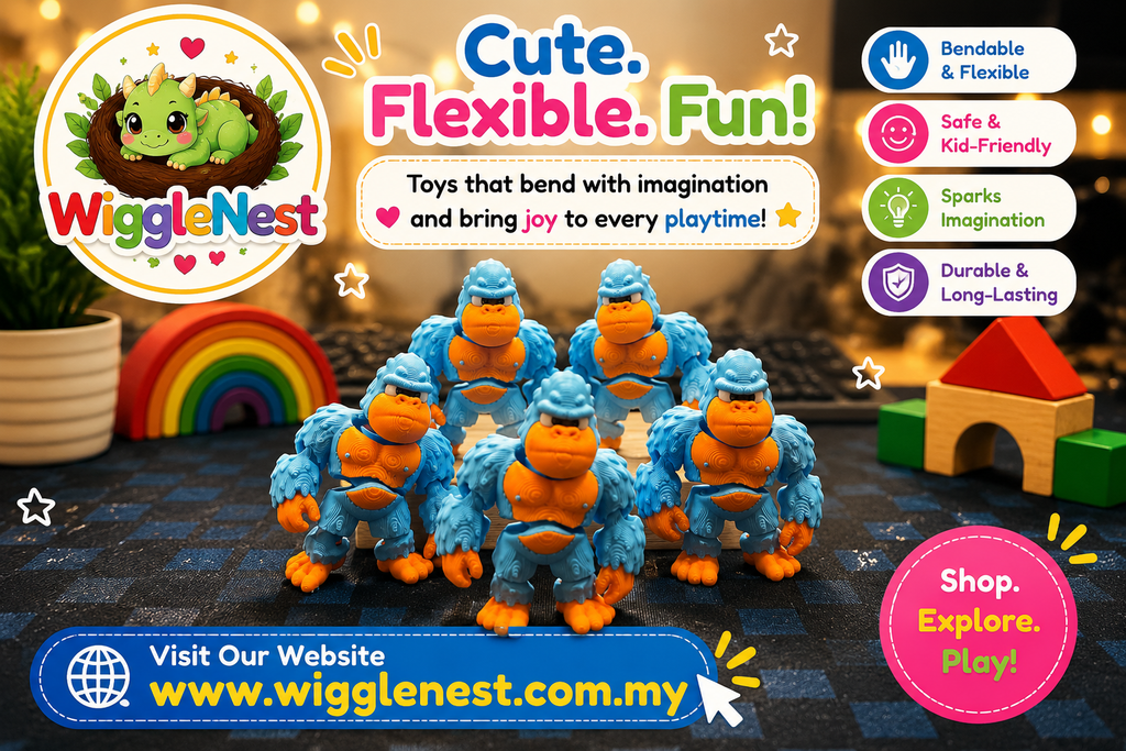 Flexi Mini Gorilla Wigglenest Mini Wigglenest