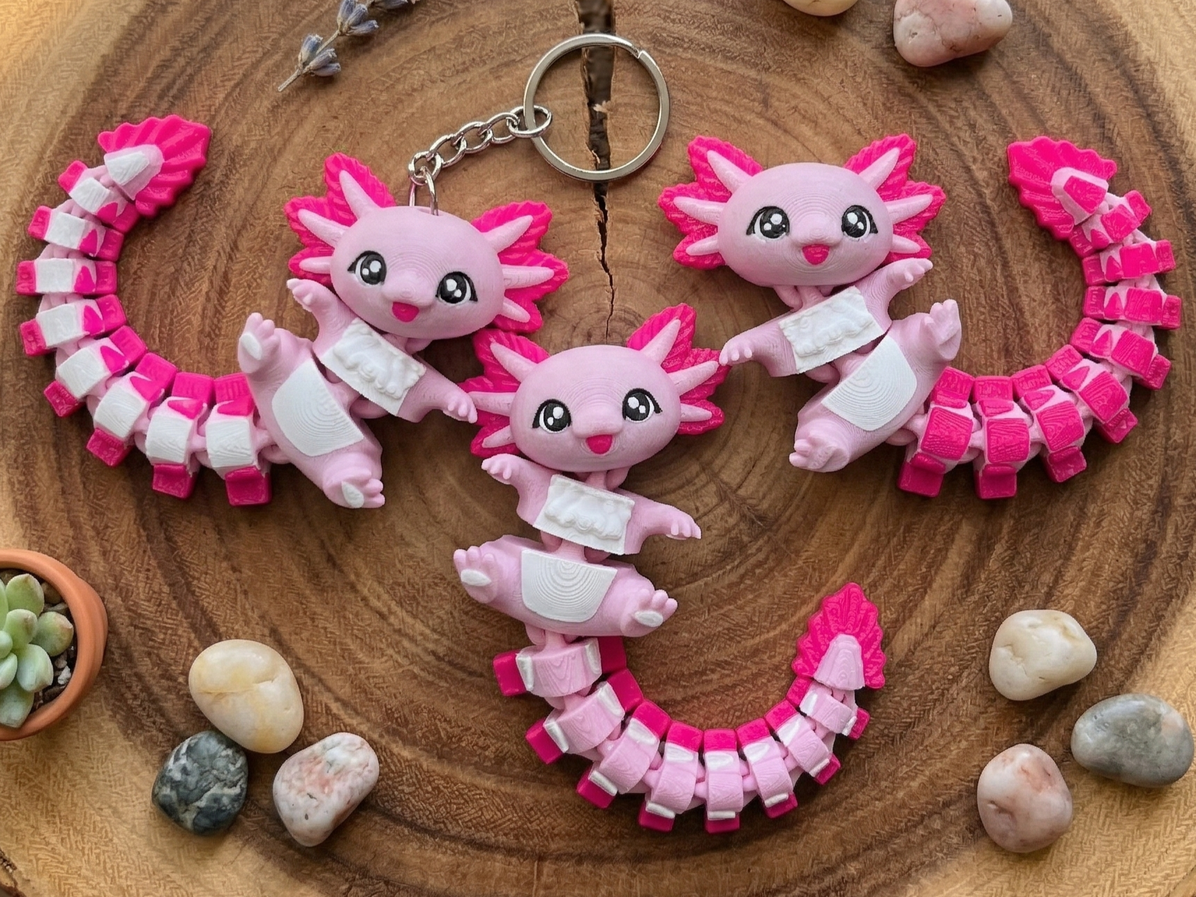 Fuffy Tail Axolotl Wigglenest Fluffy Tail