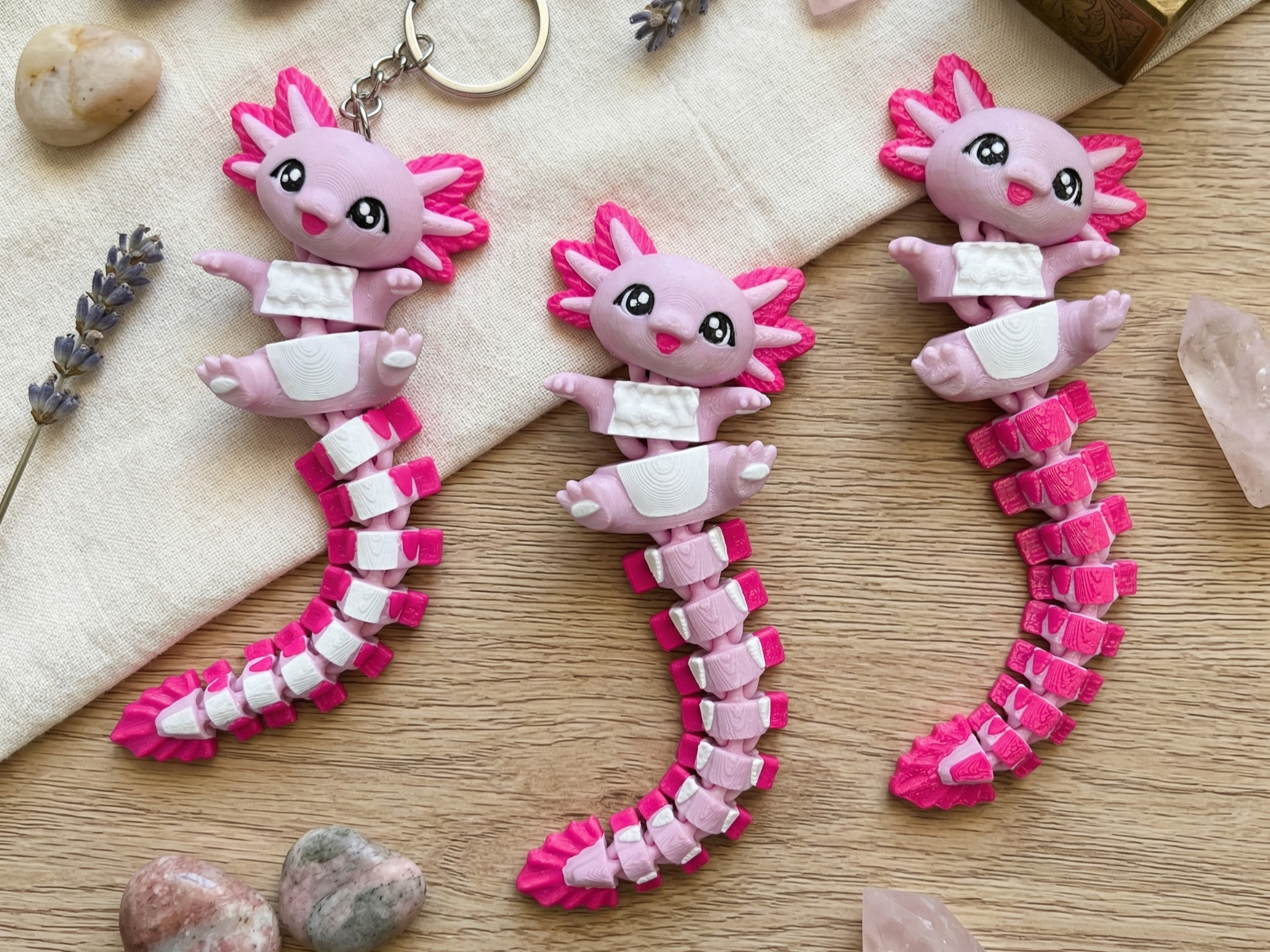 Fuffy Tail Axolotl Wigglenest Fluffy Tail