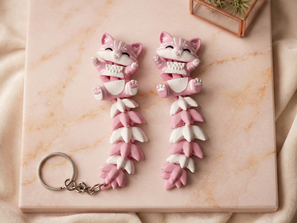 Fuffy Tail Cat Wigglenest Fluffy Tail