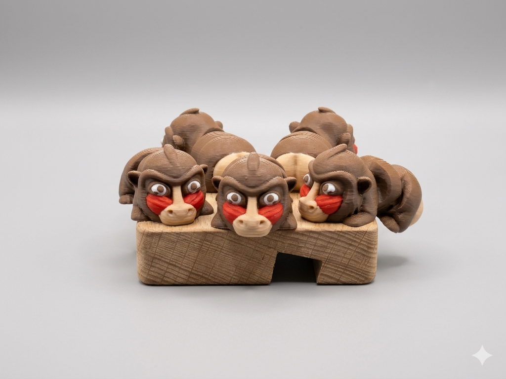 Flexy Mini Baboon Wigglenest Mini Wigglenest
