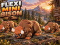 Cute Flexi Mini Bison