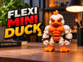 Cute Monster Duck novelty toy with a playful monster-inspired design