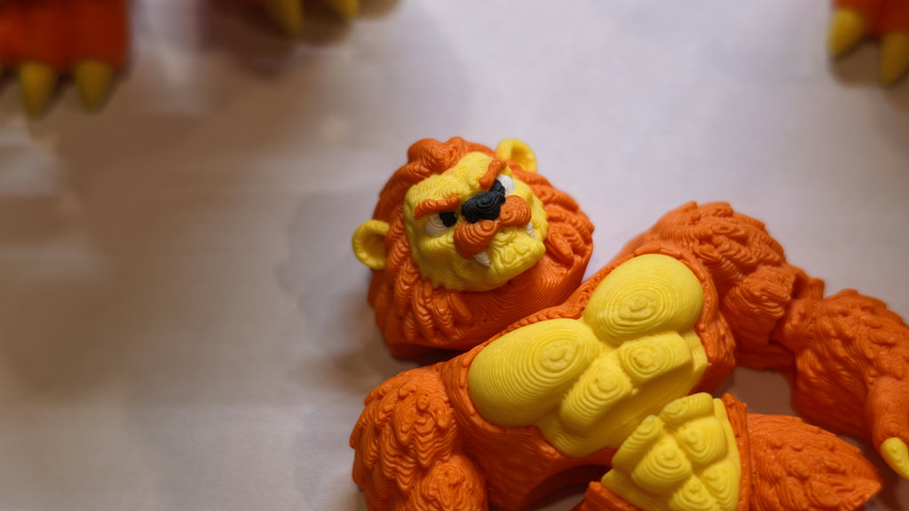 Monster Lion toy from Wigglenest Malaysia for kids and collectors