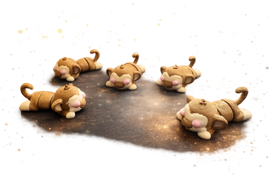 Sleeping Flexi Monkey Wigglenest Mini Wigglenest