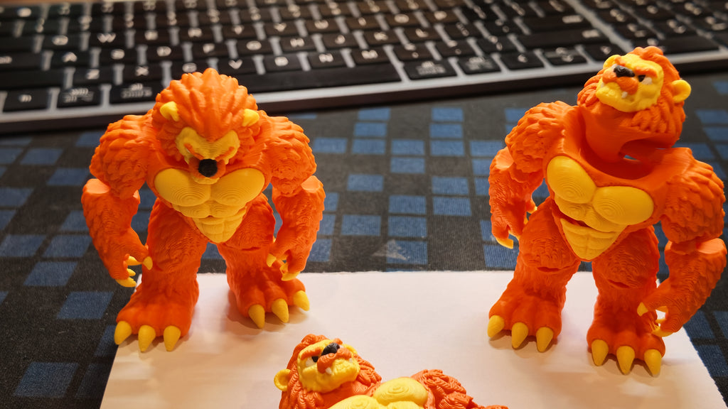 Monster Lion toy from Wigglenest Malaysia for kids and collectors