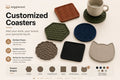 Customized 3D Printed Coasters
